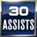 30 Assists
