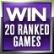 20 Online-Ranglisten-Siege