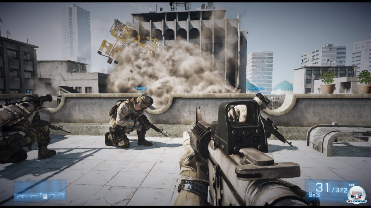 Battlefield wie man es kennt und liebt? Leider nicht: Die Kampagne orientiert sich stark an Call of Duty, ist aber in so ziemlich jedem Bereich unterlegen. Battlefield wie man es kennt und liebt? Leider nicht: Die Kampagne orientiert sich stark an Call of Duty, ist aber in so ziemlich jedem Bereich unterlegen.