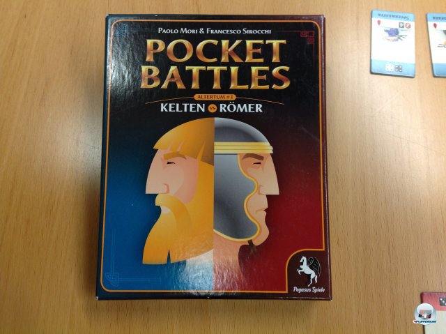 Pocket Battles: Kelten vs Römer ist auf Deutsch bei Pegasus Spiele erschienen und kostet knapp zehn Euro. Pocket Battles: Kelten vs Römer ist auf Deutsch bei Pegasus Spiele erschienen und kostet knapp zehn Euro.