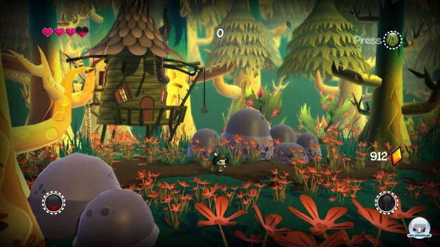 Wie die Buchvorlage bietet auch das Spiel ein sehr markantes Artdesign. Wie die Buchvorlage bietet auch das Spiel ein sehr markantes Artdesign.