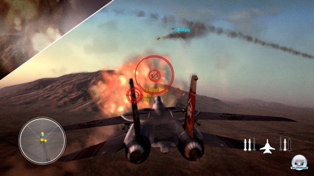 Screenshot - Top Gun: Hard Lock (PC-CDROM)