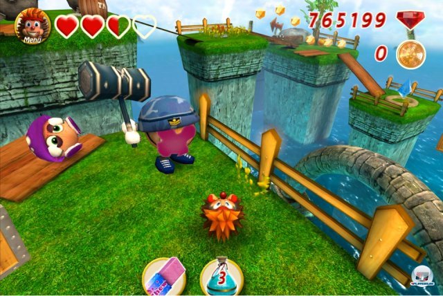 Screenshot - Crazy Hedgy (iPhone)