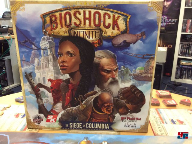 "Bioshock Infinite: The Siege of Columbia" ist bisher nur auf Englisch erschienen. Eine deutsche Version kommt Ende des Jahres über den Heidelberger Spielverlag.