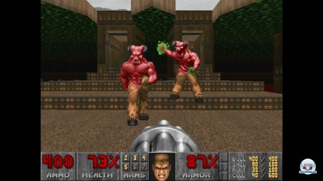 Dank der Bem�hungen von Bethesda ist Doom mittlerweile nicht mehr indiziert und somit offiziell auch in Deutschland auf dem XBLA-Marktplatz erh�ltlich.