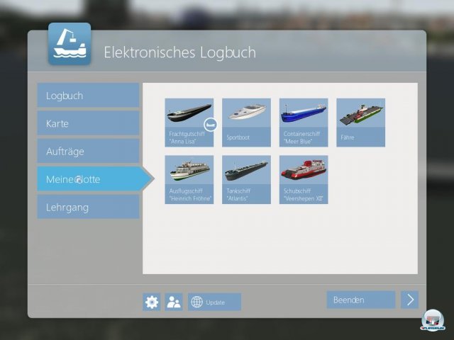 Screenshot - Schiff-Simulator 2012 - Binnenschifffahrt  (PC-CDROM)