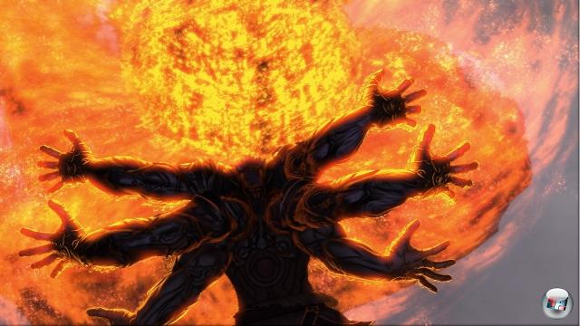 Angst? Ein Fremdwort f�r Asura. Er stellt sich jedem Gegner.