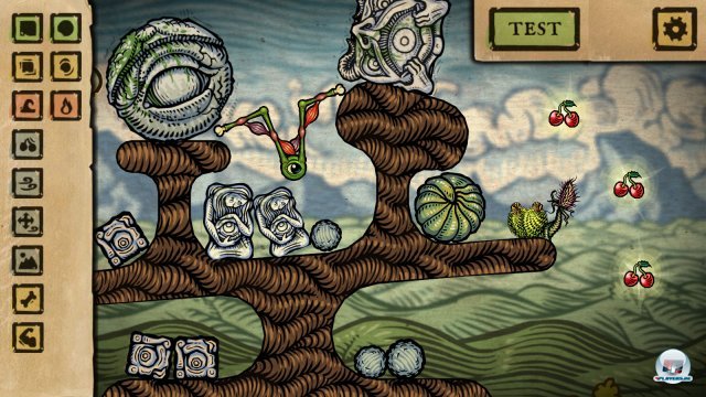 Die Editor-Levels lassen sich im Spiel bewerten und sortieren. Auch einfaches Bewerben per Link, Twitter oder Facebook ist möglich. Die Editor-Levels lassen sich im Spiel bewerten und sortieren. Auch einfaches Bewerben per Link, Twitter oder Facebook ist möglich.