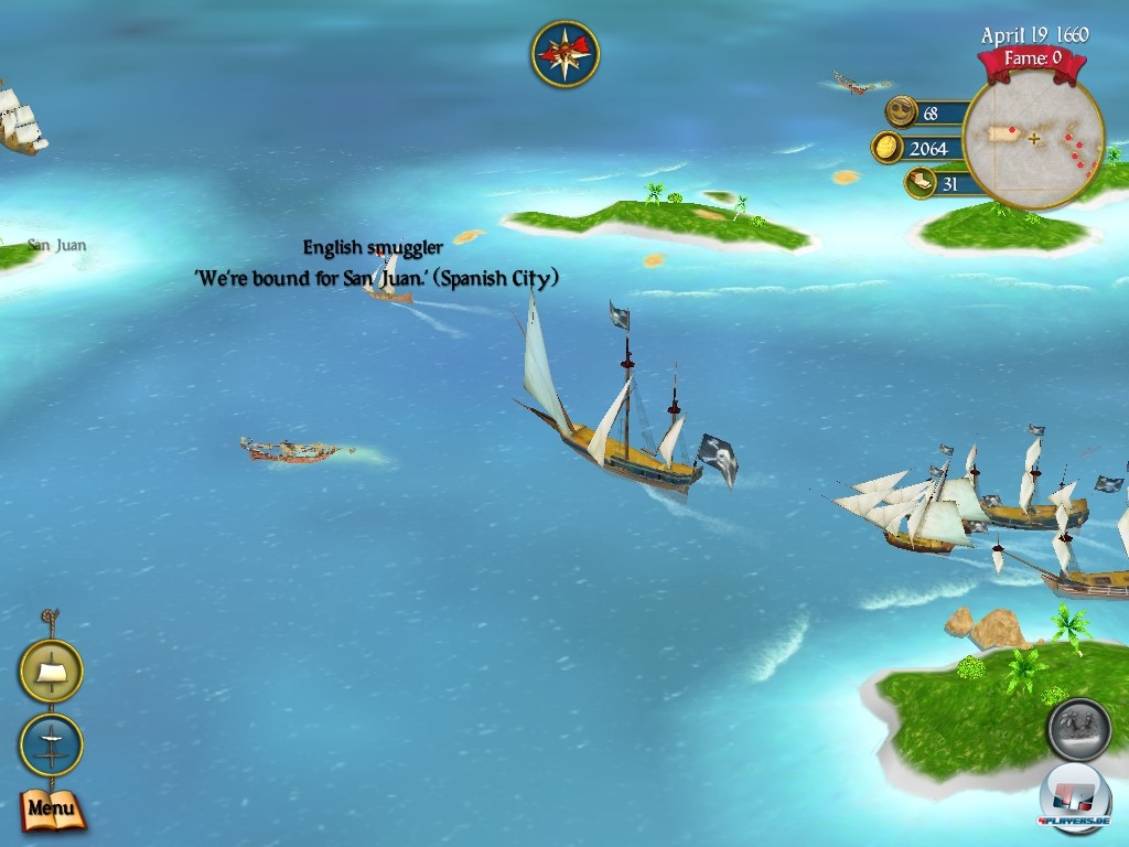 Und da kuttern sie schon wieder, dieses Mal in iPad-Gewässern: Pirates ist immer noch ein spaßiges Spiel, aber ein hübsches schon lange nicht mehr. Und da kuttern sie schon wieder, dieses Mal in iPad-Gewässern: Pirates ist immer noch ein spaßiges Spiel, aber ein hübsches schon lange nicht mehr.