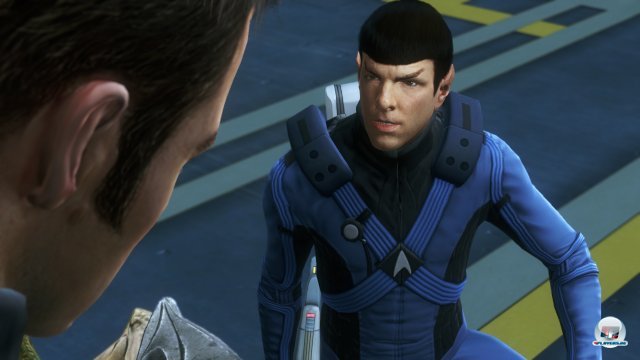 Der Spieler schlüpft in die Rolle von Spock oder Kirk. Der Spieler schlüpft in die Rolle von Spock oder Kirk.