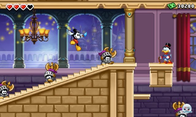 Im magischen Schloss findet man immer wieder weitere Disney-Figuren, die vor allem für das "Fortress"-Bonusspiel wichtig sind. Im magischen Schloss findet man immer wieder weitere Disney-Figuren, die vor allem für das "Fortress"-Bonusspiel wichtig sind.