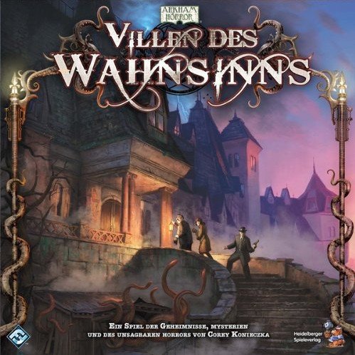 Villen das Wahnsinns (Mansions of Madness) ist für knapp 50 Euro beim Heidelberger Spielverlag erschienen. Villen das Wahnsinns (Mansions of Madness) ist für knapp 50 Euro beim Heidelberger Spielverlag erschienen.