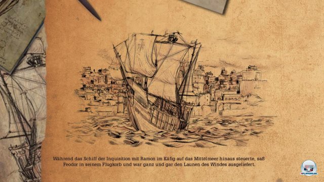 Die Geschichte wird in schlicht gehaltenen Zeichnungen weitererzählt. Die Geschichte wird in schlicht gehaltenen Zeichnungen weitererzählt.