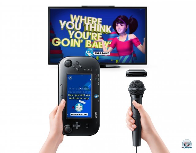 Das GamePad darf auch senkrecht gehalten werden. Das GamePad darf auch senkrecht gehalten werden.