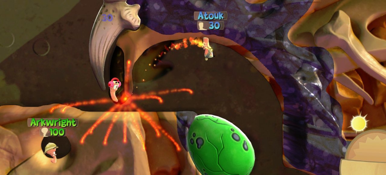 Worms Battlegrounds (Strategie) von Team17 Worms Battlegrounds (Strategie) von Team17