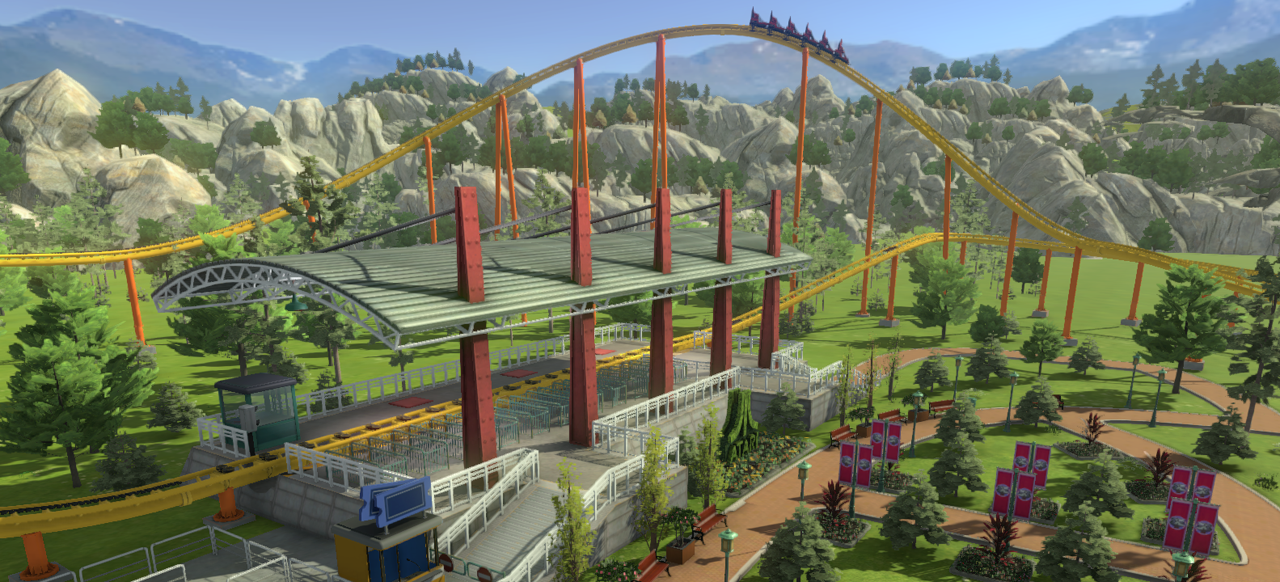 Rollercoaster tycoon video game