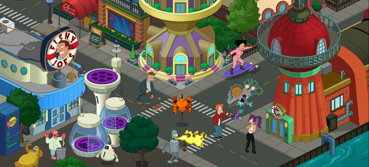 Futurama: Worlds of Tomorrow (Action) von FoxNext Games Futurama: Worlds of Tomorrow (Action) von FoxNext Games
