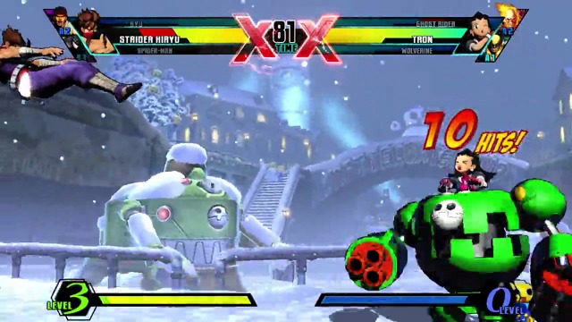 Strider Hiryu vs. Ghost Rider