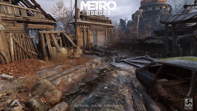 GDC 2018 Tech Demo - NVIDIA RTX Real-Time Ray Tracing in Metro Exodus