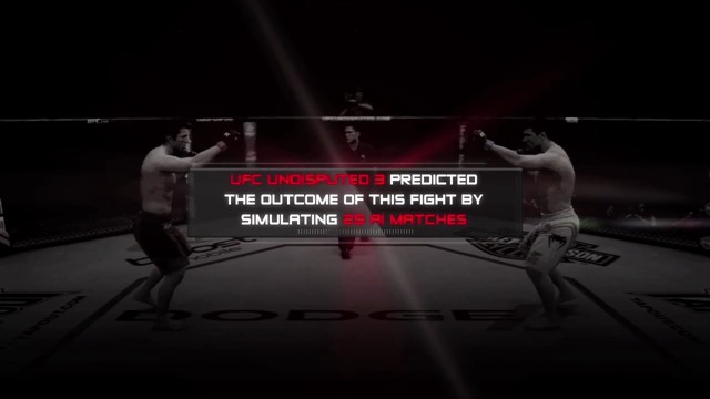 Sonnen vs. Bisping-Simulation